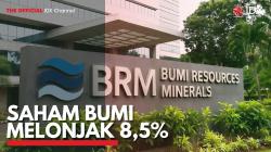 Saham BUMI Melonjak 8,5%. (Sumber : IDX Channel)