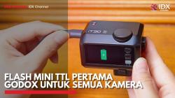 Flash Mini TTL Pertama Godox untuk Semua Kamera. (Sumber : IDX Channel)