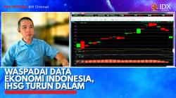 Waspadai Data Ekonomi Indonesia, IHSG Turun dalam. (Sumber : IDX Channel)