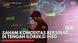 Saham Komoditas Bersinar di Tengah Koreksi IHSG,(Sumber: IDX CHANNEL)