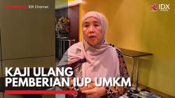 Kaji Ulang Pemberian IUP UMKM,(Sumber: IDX CHANNEL)