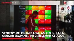 Venteny Melonjak! ASIA, ASLC & Bukaka Gencar Ekspansi, IHSG Melemah ke 7.007. (Sumber : IDX Channel)