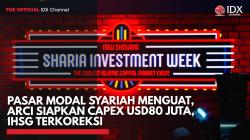 Pasar Modal Syariah Menguat, ARCI Siapkan Capex USD80 Juta, IHSG Terkoreksi,(Sumber: IDX CHANNEL)