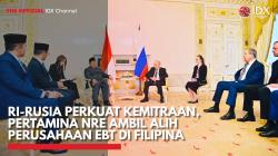 RI-Rusia Perkuat Kemitraan, Pertamina NRE Ambil Alih Perusahaan EBT di Filipina,(Sumber: IDX CHANNEL)