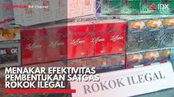 Menakar Efektivitas Pembentukan Satgas Rokok Ilegal. (Sumber: IDX Channel)