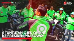 Ini 5 Tuntutan Ojol ke Presiden Prabowo. (Sumber: IDX Channel)