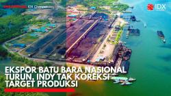 Ekspor Batu Bara Nasional Turun, INDY Tak Koreksi Target Produksi. (Sumber: IDX Channel)