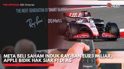 Meta Beli Saham Induk Ray-Ban EUR3 Miliar, Apple Bidik Hak Siar F1 di AS,(Sumber: IDX CHANNEL)