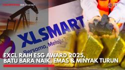 EXCL Raih ESG Award 2025, Batu Bara Naik, Emas & Minyak Turun,(Sumber: IDX CHANNEL)