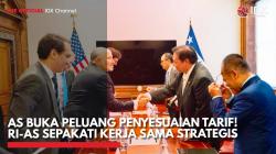 AS Buka Peluang Penyesuaian Tarif! RI-AS Sepakati Kerja Sama Strategis,(Sumber: IDX CHANNEL)