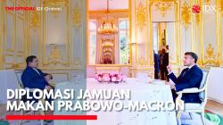 Diplomasi Jamuan Makan Prabowo-Macron. (Sumber: IDX Channel)