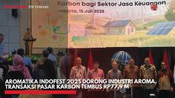 Aromatika Indofest 2025 Dorong Industri Aroma, Transaksi Pasar Karbon Tembus Rp77,9 M,(Sumber: IDX CHANNEL)