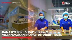 Dana IPO Fore Serap Rp2,06 M, VICI Andalkan Inovasi di Paruh II 2025,(Sumber: IDX CHANNEL)
