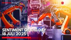 Sentiment of the Day 18 Juli 2025. (Sumber: IDX Channel)