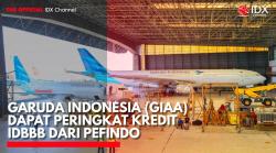 Garuda Indonesia (GIAA) Dapat Peringkat Kredit IdBBB dari Pefindo. (Sumber: IDX Channel)