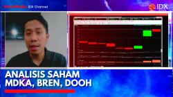 Analisis Saham MDKA, BREN, DOOH. (Sumber: IDX Channel)