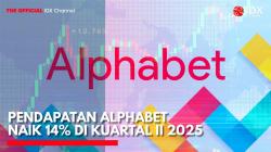 Pendapatan Alphabet Naik 14% di Kuartal II 2025. (Sumber: IDX Channel)
