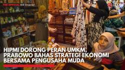 HIPMI Dorong Peran UMKM, Prabowo Bahas Strategi Ekonomi Bersama Pengusaha Muda