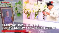 Prabowo: Kwik Kian Gie Sosok Ekonom yang Berintegritas. (Sumber: IDX Channel)
