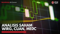 Analisis Saham WIRG, CUAN, MEDC,(Sumber: IDX CHANNEL)