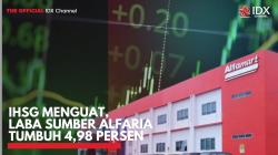 IHSG Menguat, Laba Sumber Alfaria Tumbuh 4,98 Persen. (foto: IDXChannel)