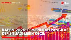 RAPBN 2026: Pemerintah Pangkas Defisit Jadi Lebih Kecil. (Sumber: IDX Channel)
