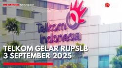 Telkom Gelar RUPSLB 3 September 2025. (Sumber: IDX Channel)