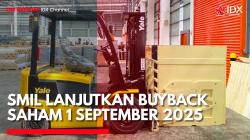 SMIL Lanjutkan Buyback Saham 1 September 2025. (Sumber: IDX Channel)