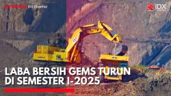 Laba Bersih GEMS Turun di Semester I-2025. (Sumber: IDX Channel)