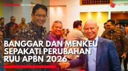 Banggar-Menkeu Sepakat Perubahan APBN 2026, Defisit Diperlebar Rp43 Triliun!. (Sumber: IDX Channel)