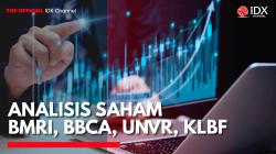 Analisis Saham BMRI, BBCA, UNVR, KLBF. (Sumber: IDX Channel)