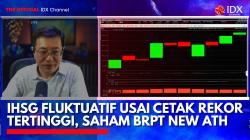 IHSG Fluktuatif Usai Cetak Rekor Tertinggi, Saham BRPT New ATH. (Sumber: IDX Channel)