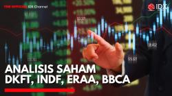 Analisis Saham DKFT, INDF, ERAA, BBCA. (Sumber: IDX Channel)