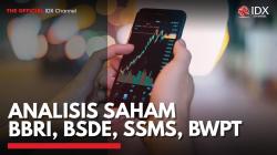Analisis Saham BBRI, BSDE, SSMS, BWPT,(Sumber: IDX CHANNEL)