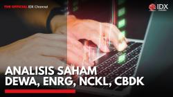 Analisis Saham DEWA, ENRG, NCKL, CBDK. (Sumber: IDX Channel)