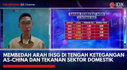 Membedah Arah IHSG di Tengah Ketegangan AS-China dan Tekanan Sektor Domestik. (Sumber: IDX Channel)