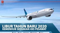 Libur Tahun Baru 2020, Kemenhub Sediakan 495 Pesawat