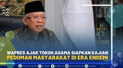 Wapres Ajak Tokoh Agama Siapkan Kajian Pedoman masyarakat di Era Endemi