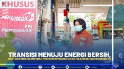 Transisi Menuju Energi Bersih, Menteri ESDM: Kebutuhan Premium Diprediksi Akan Hilang Dengan Sendirinya