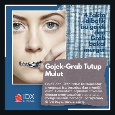 Cek 4 Fakta Dibalik Isu Gojek Dan Grab Bakal Merger. (Foto: Tim Digital Marketing IDX Channel)