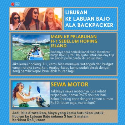 Mau Liburan Kayak Sultan Andara? Yuk Intip Budget Liburan Ke Labuan Bajo!. (Foto: Tim Digital Marketing IDX Channel)