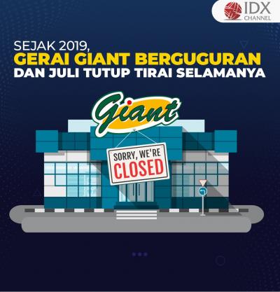 Sejak 2019, Gerai Giant Berguguran dan Juli Tutup Tirai Selamanya. (Foto: Tim Digital Marketing IDX Channel)