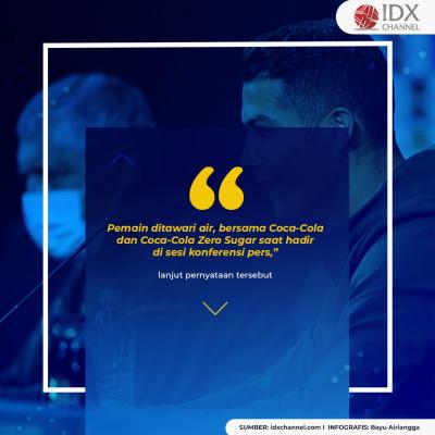 Saham Coca-Cola Anjlok Gara-Gara Ronaldo? Ini Faktanya! (Foto: Tim Digital Marketing IDX Channel)