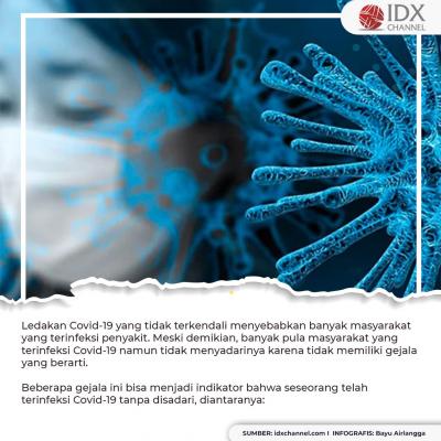 Waspada! Ini 5 Tanda Tubuh Telah Terinfeksi Covid-19 Tanpa Disadari. (Foto: Tim Digital Marketing IDX Channel)