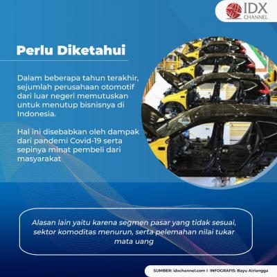 Lima Produsen Mobil yang Hengkang dari Indonesia. (Foto: Tim Digital Marketing IDX Channel)