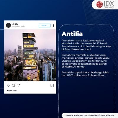 Enam Rumah Termahal Dunia, Mulai dari Buckingham hingga Milik Orang Terkaya Asia. (Foto: Tim Digital Marketing IDX Channel)
