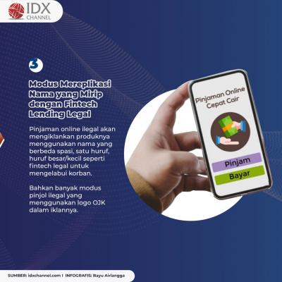 Jangan Sampai Terjebak! Ini Tiga Modus yang Kerap Digunakan Pinjol Ilegal.(Foto: Tim Digital Marketing IDX Channel)