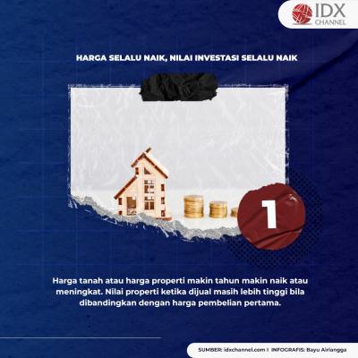 Dianggap Cukup Menjanjikan, Ini Tujuh Keuntungan Investasi Properti. (Foto: Tim Digital Marketing IDX Channel)