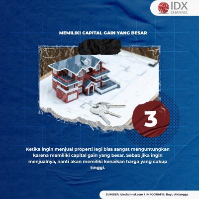 Dianggap Cukup Menjanjikan, Ini Tujuh Keuntungan Investasi Properti. (Foto: Tim Digital Marketing IDX Channel)