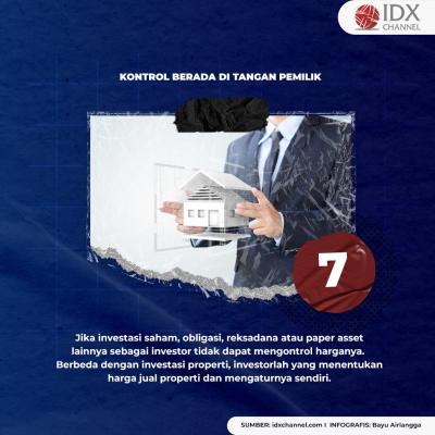 Dianggap Cukup Menjanjikan, Ini Tujuh Keuntungan Investasi Properti. (Foto: Tim Digital Marketing IDX Channel)